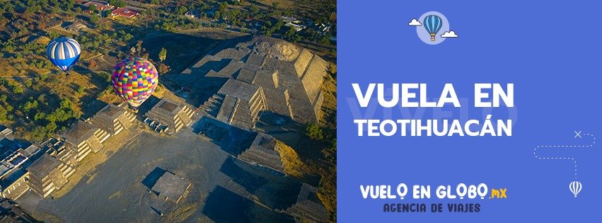 Vuelo en globo Teotihuacán